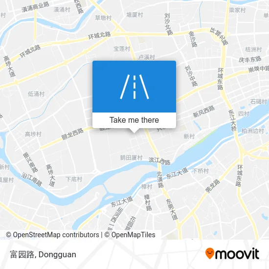 富园路 map