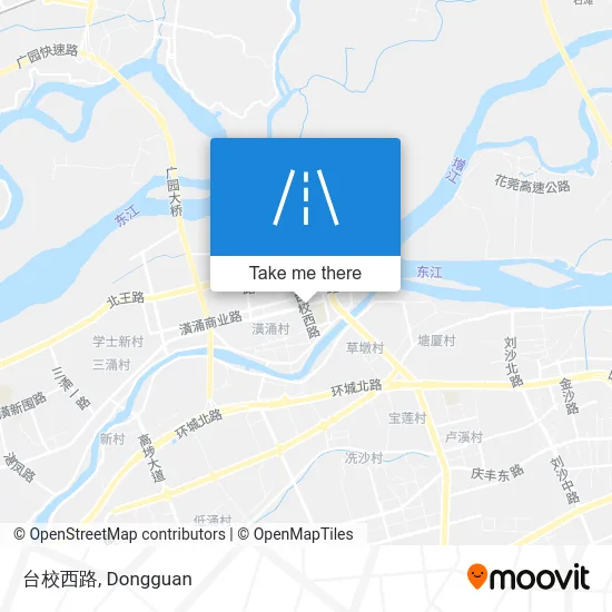 台校西路 map