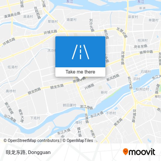 颐龙东路 map