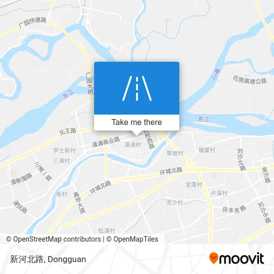 新河北路 map