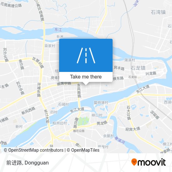 前进路 map