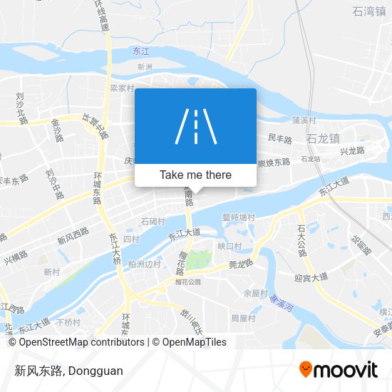 新风东路 map