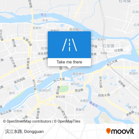 滨江东路 map