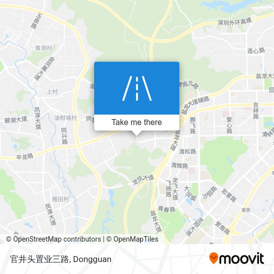 官井头置业三路 map