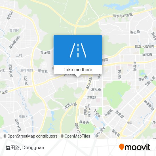 益田路 map