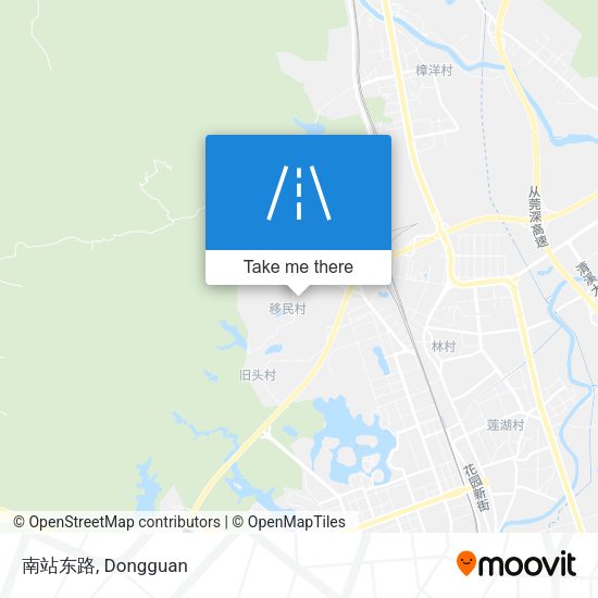 南站东路 map