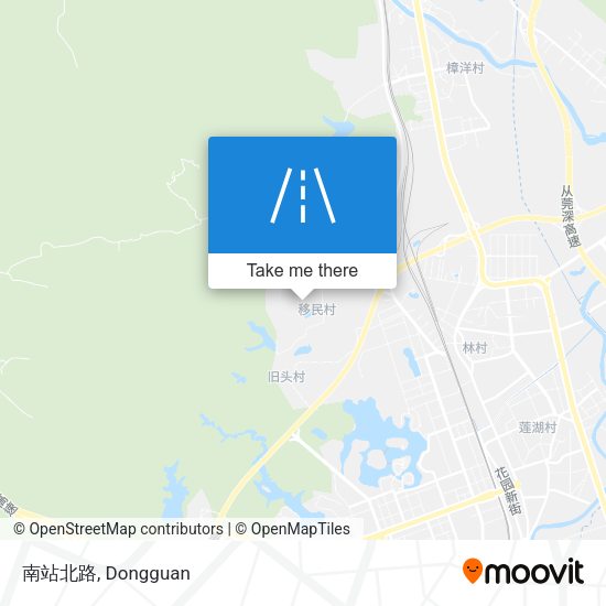 南站北路 map