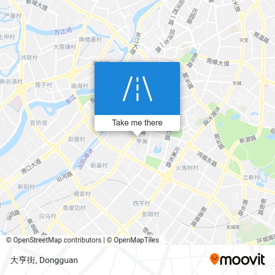 大亨街 map