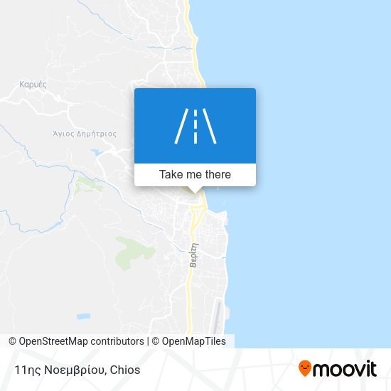 11ης Νοεμβρίου map