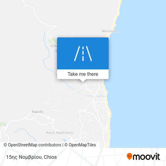 15ης Νομβρίου map