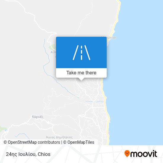 24ης Ιουλίου map