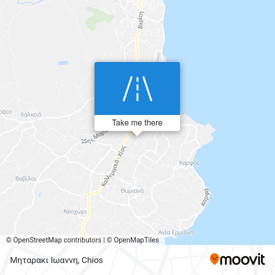 Mηταρακι Iωαννη map