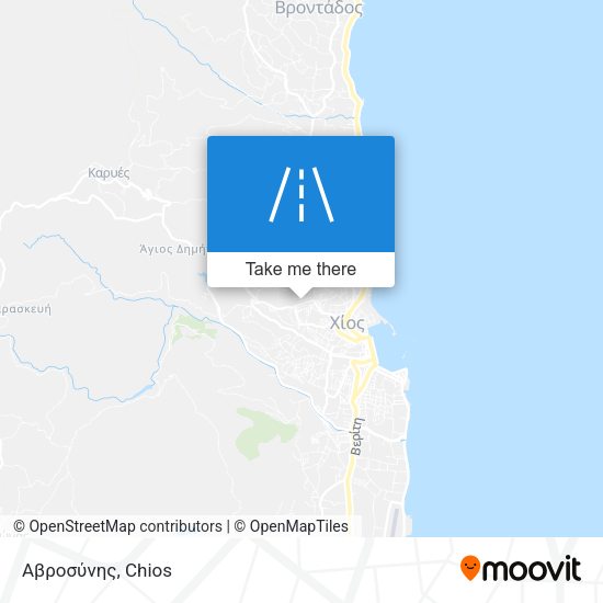 Αβροσύνης map
