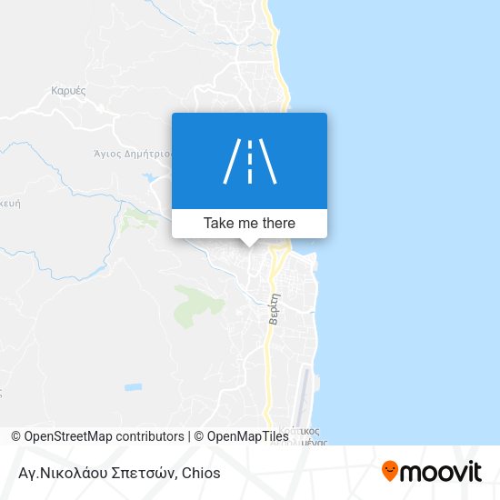 Αγ.Νικολάου Σπετσών map