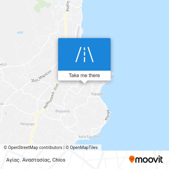 Αγίας. Αναστασίας map