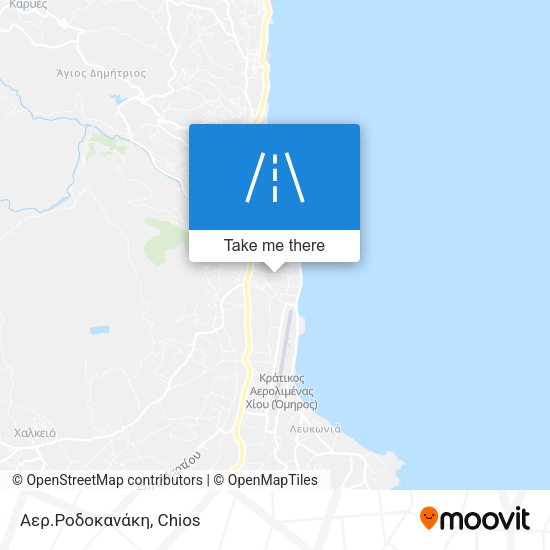 Αερ.Ροδοκανάκη map