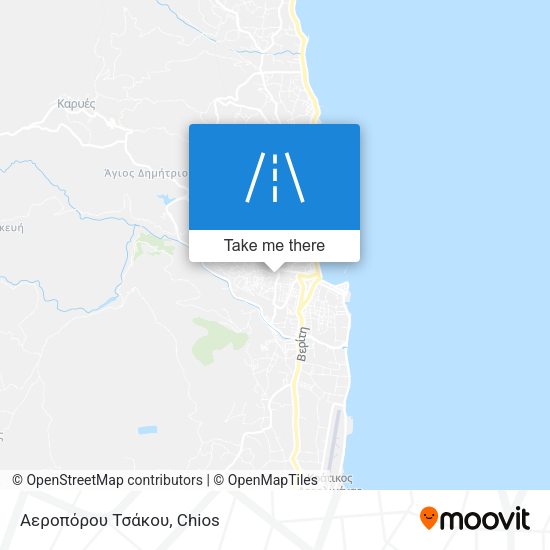 Αεροπόρου Τσάκου map