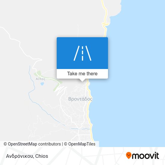 Ανδρόνικου map