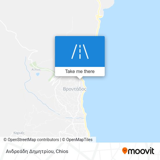 Ανδρεάδη Δημητρίου map