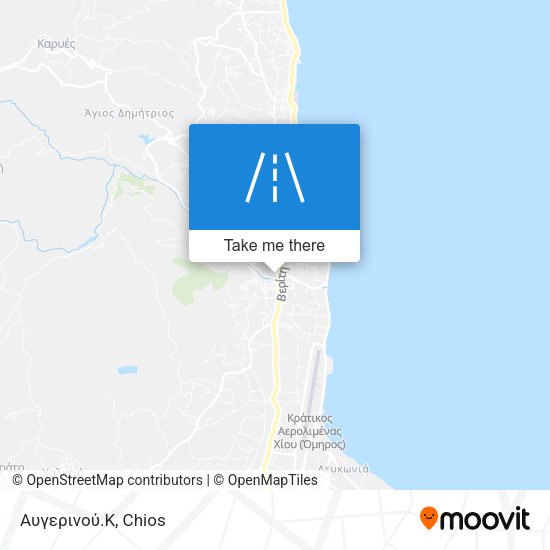 Αυγερινού.Κ map