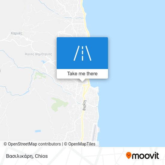 Βασιλικάρη map