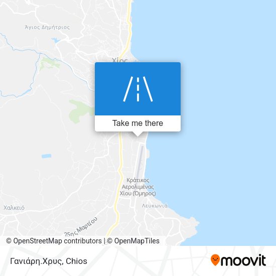 Γανιάρη.Χρυς map