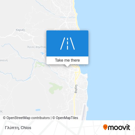 Γλύπτη map
