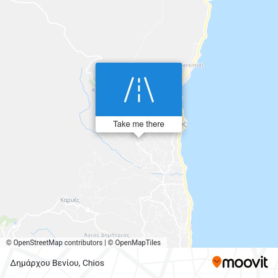Δημάρχου Βενίου map