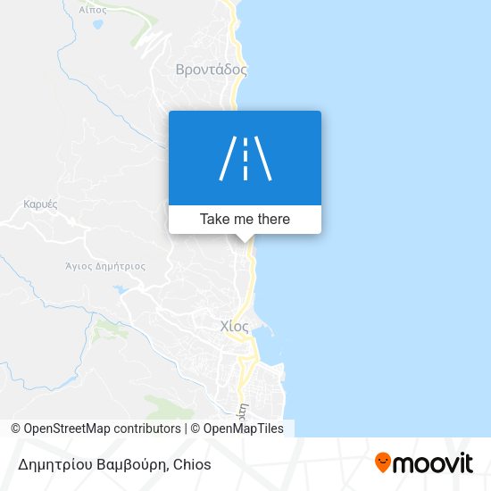 Δημητρίου Βαμβούρη map