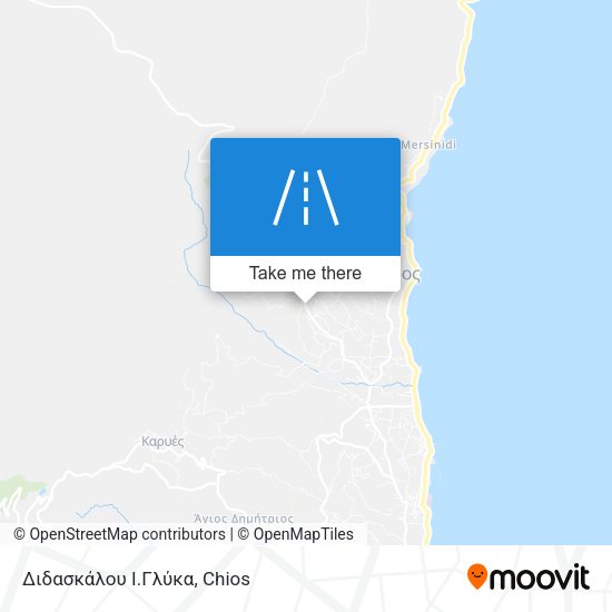 Διδασκάλου Ι.Γλύκα map