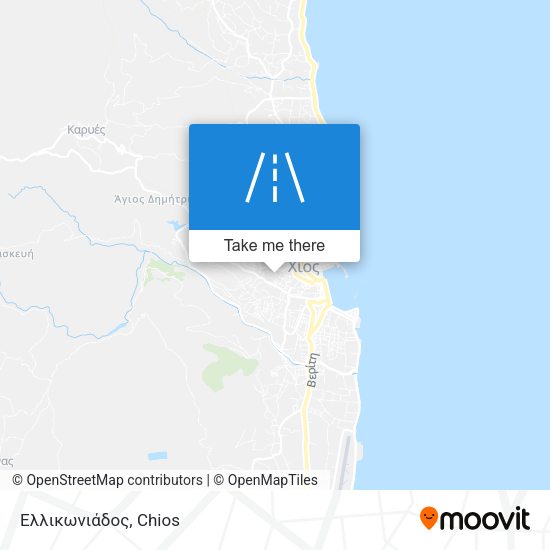 Ελλικωνιάδος map