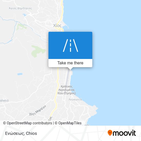 Ενώσεως map