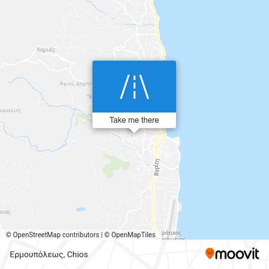 Ερμουπόλεως map