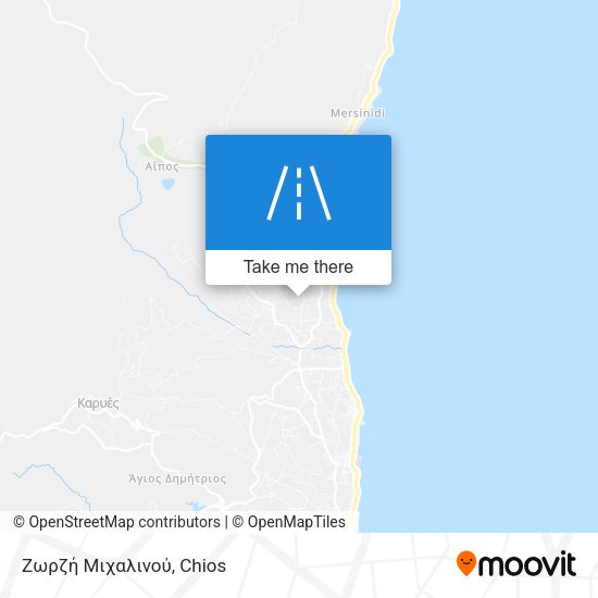 Ζωρζή Μιχαλινού map
