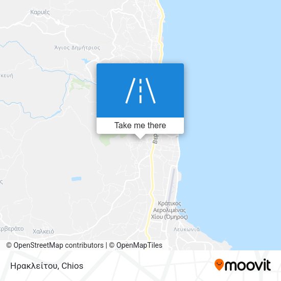 Ηρακλείτου map