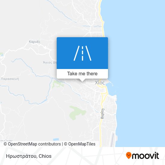 Ηρωστράτου map