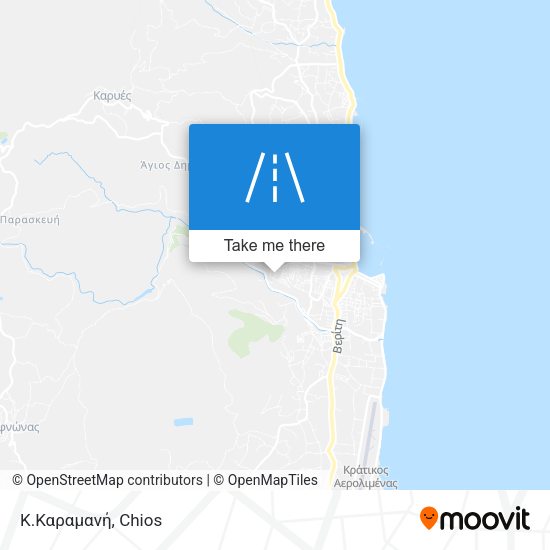 Κ.Καραμανή map