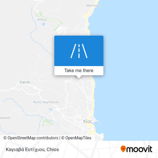 Καγιαβά Ευτίχιου map