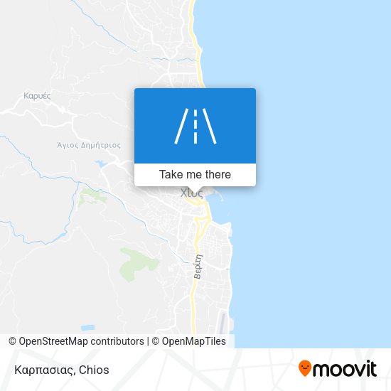 Καρπασιας map