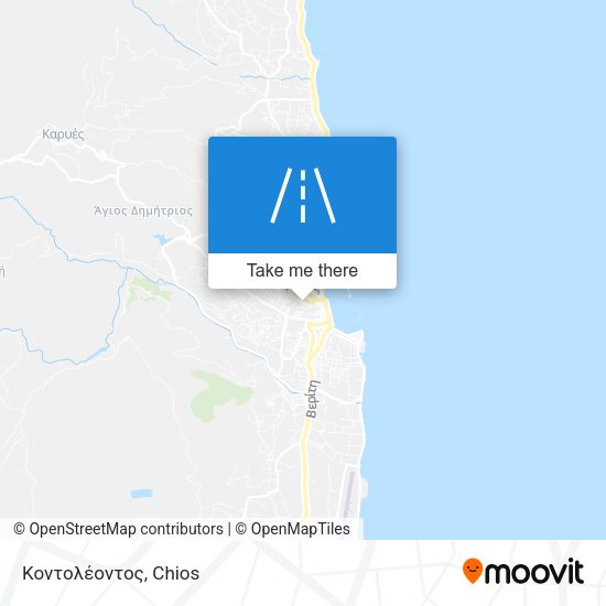 Κοντολέοντος map