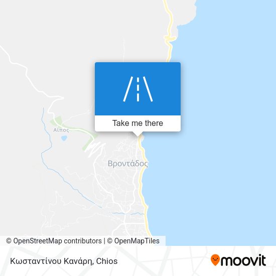 Κωσταντίνου Κανάρη map