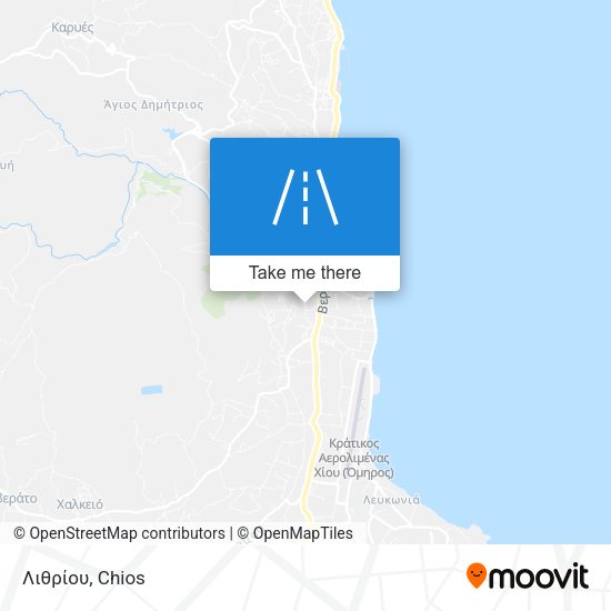 Λιθρίου map