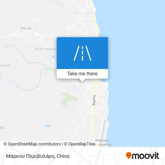 Μάρκου Περιβολάρη map