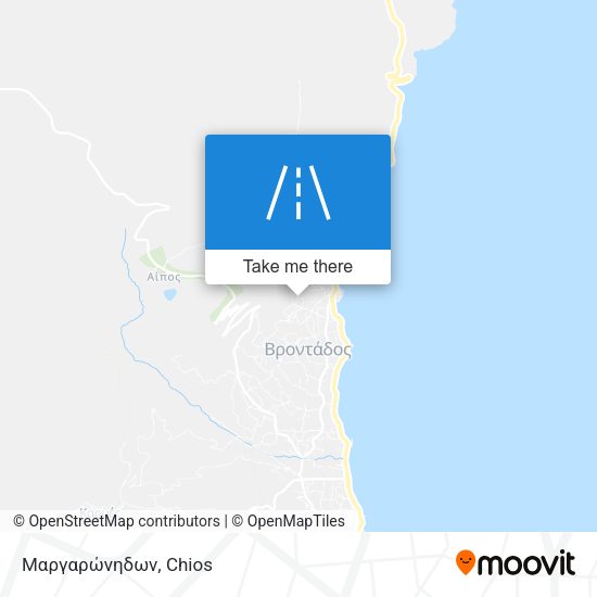Μαργαρώνηδων map