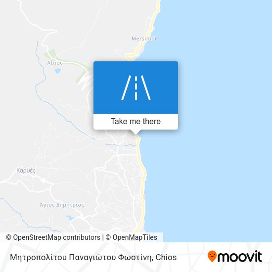 Μητροπολίτου Παναγιώτου Φωστίνη map