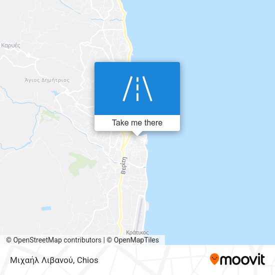 Μιχαήλ Λιβανού map