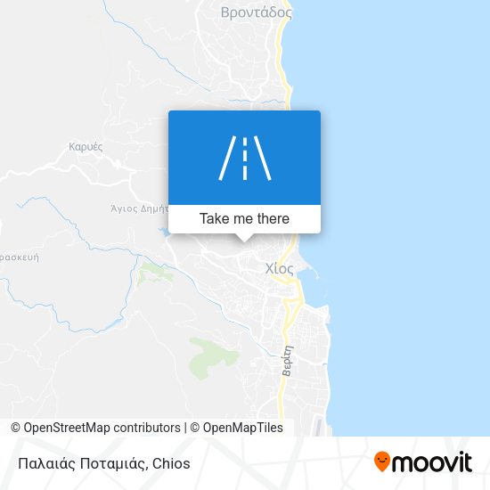 Παλαιάς Ποταμιάς map
