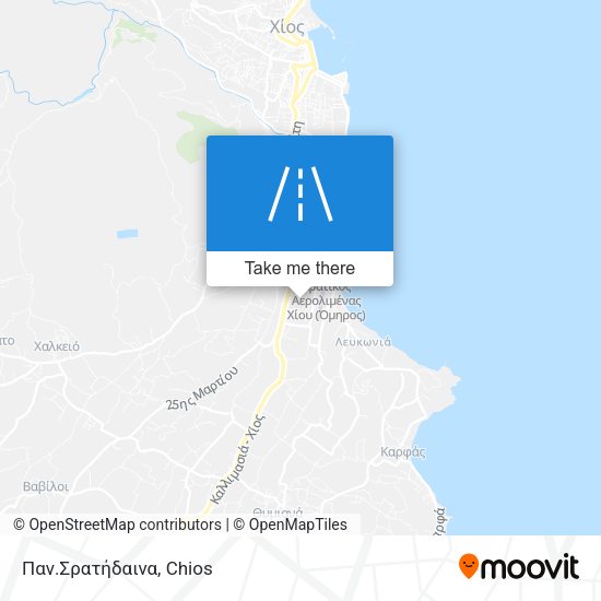 Παν.Σρατήδαινα map