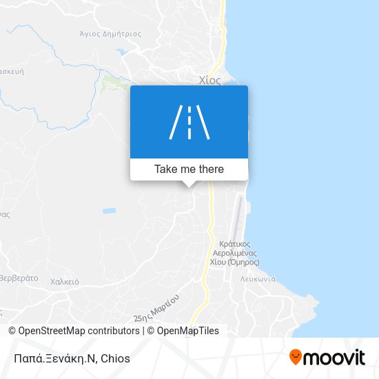 Παπά.Ξενάκη.Ν map