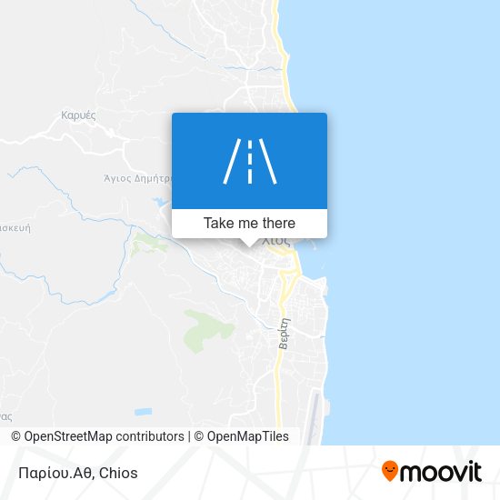 Παρίου.Αθ map